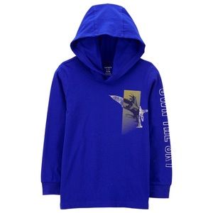 Carter’s Boys Jets Airplanes Hooded Tee Shirt